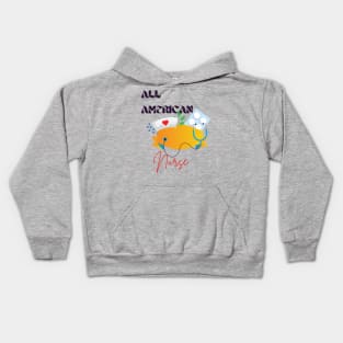 All American nurse Kids Hoodie